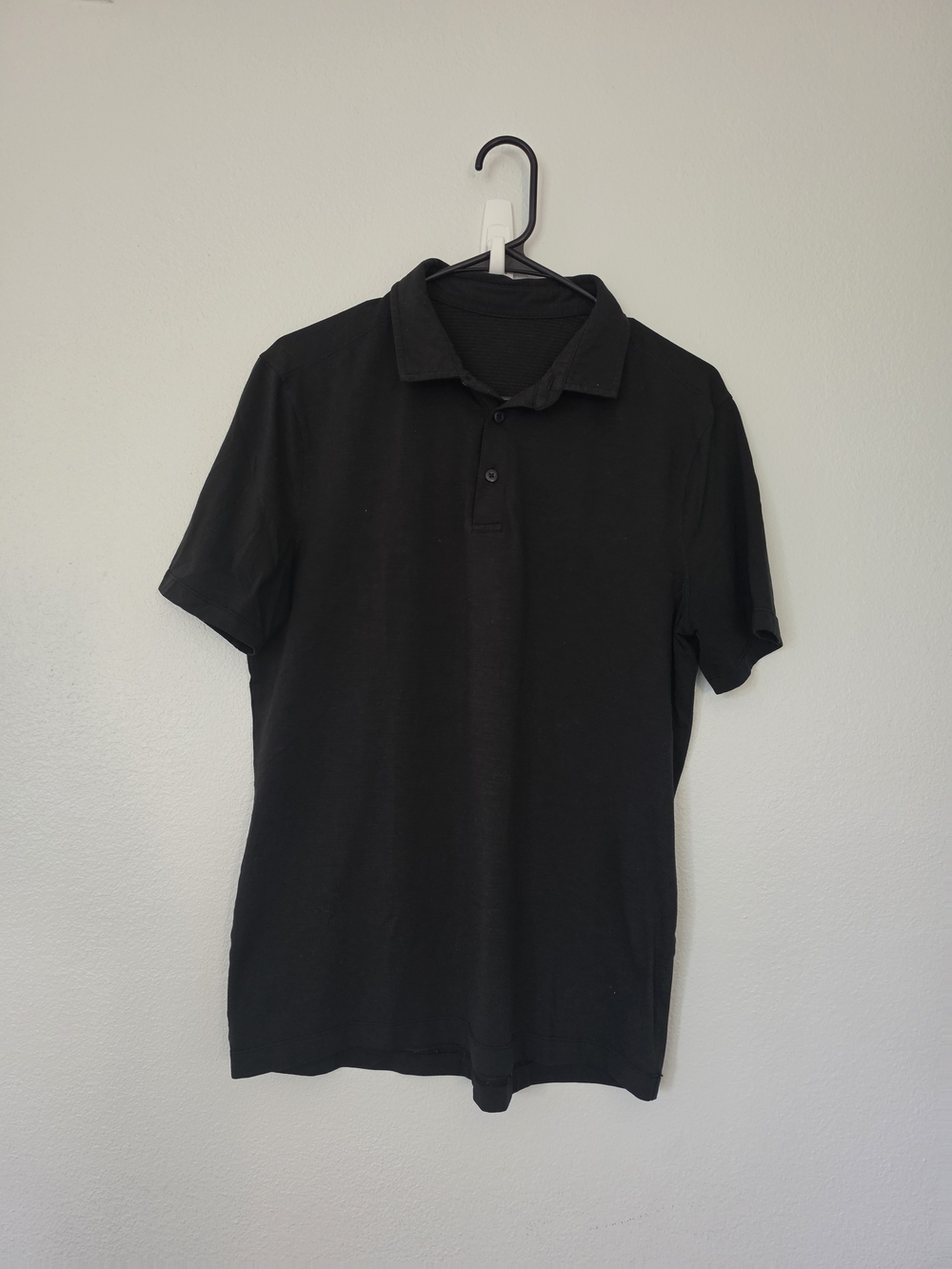 lululemon athletica Black Men's Polo Shirt